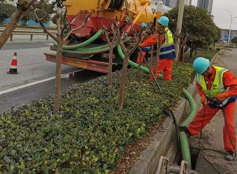 兖州市政管道清淤